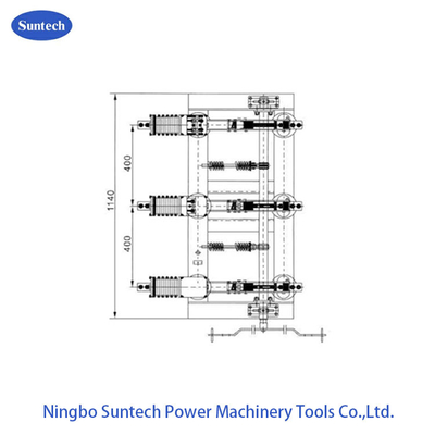 GB3804 3 Faseac 12KV Openlucht Vacuümladingsonderbreking die Schakelaar isoleren