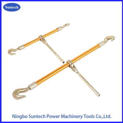 Dual Hook Steel And Aluminium Alloy Turnbuckle voor stroomoverdracht