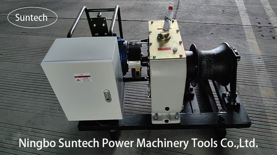 High Performance Cable Winch Puller voor torenopbouw in de bouw van elektriciteitscentrales