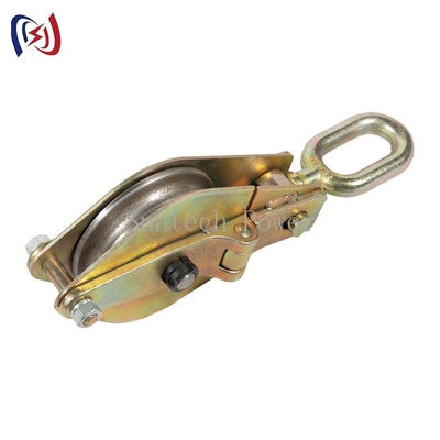 De Dubbele Katrolschijf die van 30KN 100KN Uitrustingsleider Stringing Tools hijsen