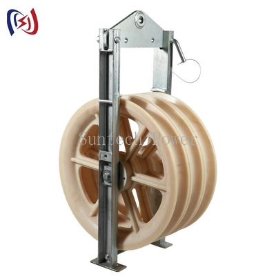 Bouwwerk Stringing Power Conductor Cable Pulley Block