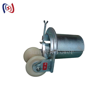 Afsluitbare de Grondrol van Stringing Tools Cable van de Wielleider