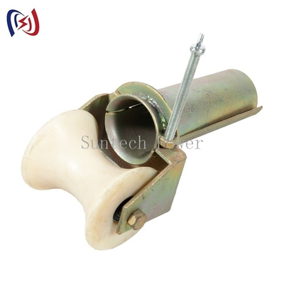 90mm de Afsluitbare Bellmouth Type Rol van de Kabelspoel met Nylon Wiel