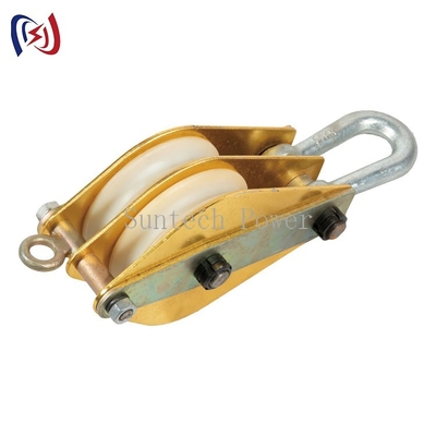 Nylon die Opheffend Blok 3 hijsen Ton Cable Pulling Pulley