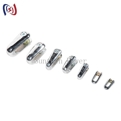 SLU - 5 50KN de Kabel die Hulpmiddelen trekken bevestigde Gezamenlijke u-Vorm Proefwire connectors