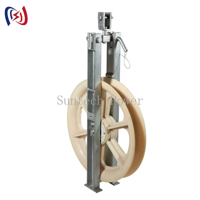 Bovenleiding Single Nylon Wheel Transmissie Conductor Stringing Blocks