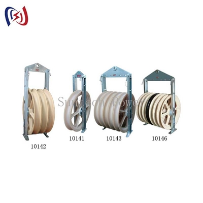 822-serie Stringing Block Overhead Transmission Line Werktuigen met aangepaste schaafdimensie en hoge laadcapaciteit