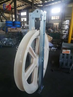 822-serie Stringing Block Overhead Transmission Line Werktuigen met aangepaste schaafdimensie en hoge laadcapaciteit
