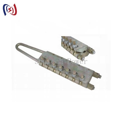 Bolt Type Anti Twist Steel touw Gripper Stringing Conductor Kom langs Clamp