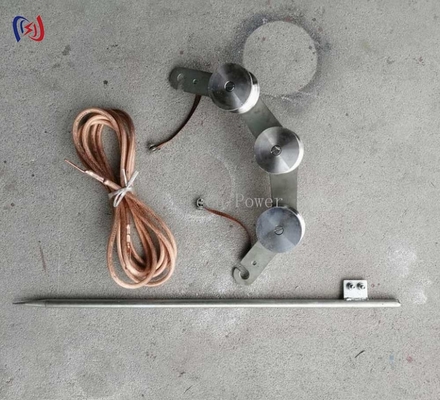 Hook Ground Block Cable Pulling Pulley voor geleider / staaldraad touw
