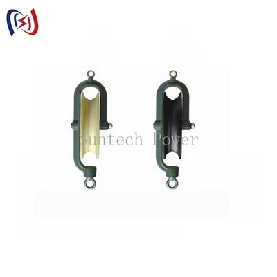 Stroomleiding-strengingswerktuigen Anti-lifting release pulley voor glad draad en geleider plaatsing