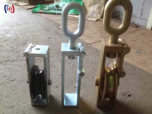High Performance Conductor Stringing Tools Last Pulley Block met zijdelingse opening voor gemakkelijk en handig strakken