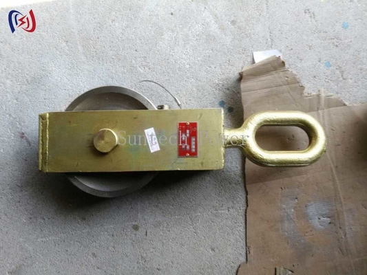High Performance Conductor Stringing Tools Last Pulley Block met zijdelingse opening voor gemakkelijk en handig strakken
