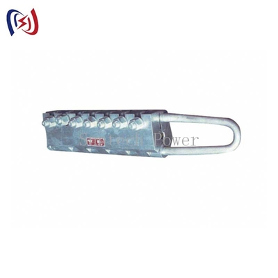 Bolt Type Anti Twist Steel touw Gripper Stringing Conductor Kom langs Clamp