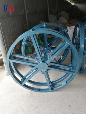 Verticale Hydraulische Kabel Rol Stand
