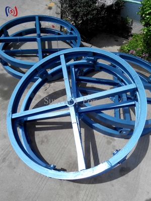 Verticale Hydraulische Kabel Rol Stand