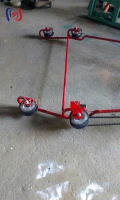 Inspectietrolleys en bovenleidingfietsen voor werk onder spanning op dubbele geleiders