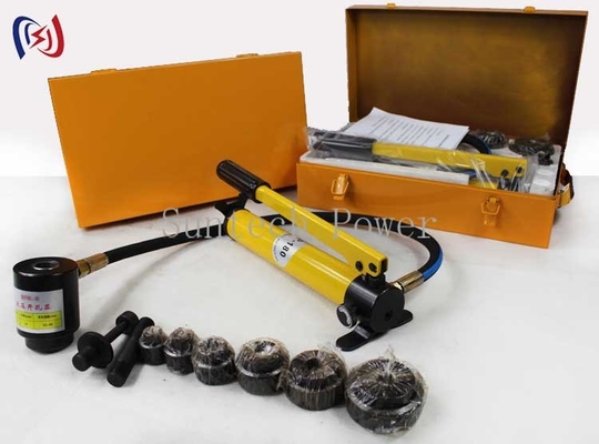 Industriële hydraulische perforator 150KN drukt door 3,5 mm staal in 3 seconden