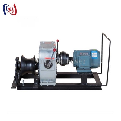 Powered Winch Belt Drive Heavy-Duty 8T Capacity For Industrial Construction Use​