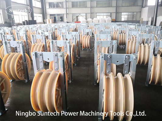 Next-Gen 1160 Series Stringing Block voor 1500kV Ultra Mega Transmission Lines