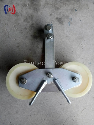 Dual-schaaf stringing blok met kogellagers voor glad kabel trekken