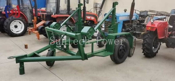 Heavy Duty Cable Reel Trailer 20T Capaciteit voor industrieel vervoer