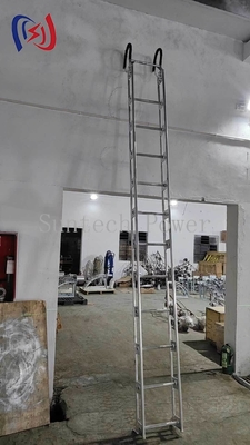 Aluminiumlegeringsladder 2,5-7M 150kg capaciteit Industrieel