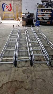Aluminiumlegeringsladder 2,5-7M 150kg capaciteit Industrieel