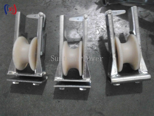 Zwenk Omhoog Rijgen Blok 5-20KN Aluminium Nylon Katrol