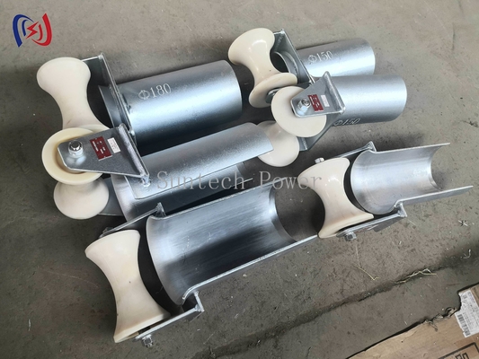 D-serie Kabel-ingangsbeschermingsrol 80-200 mm voor stroomkabels