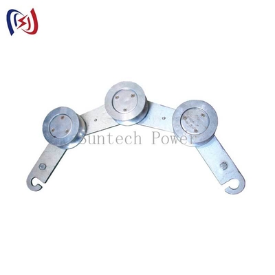 Hook Type Grounding Block 60-75 mm Aluminium Steel SHL750D