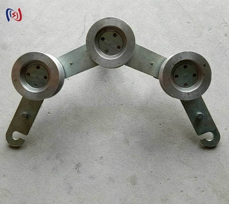 Hook Type Grounding Block 60-75 mm Aluminium Steel SHL750D