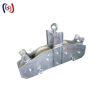 Vier Bundels Gecombineerd Blok 10KN Zware Conductor Stringing