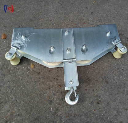 Vier Bundels Gecombineerd Blok 10KN Zware Conductor Stringing