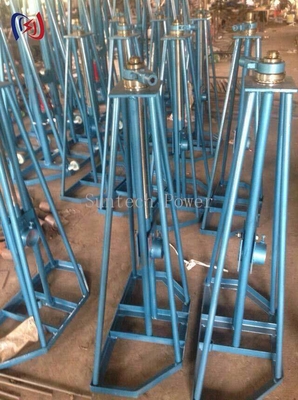 Zware stalen spoelstand voor de installatie van kabels 10-50KN