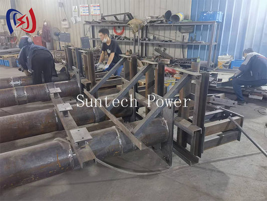 Professionele stalen kabelgoot met georganiseerd kabelbeheer Robuuste constructie en veiligheidsgarantie voor ondersteuning van stroomkabels