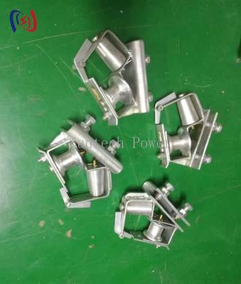 Duurzame geleiderdraadblok met buigradius R570 en aangepaste schijfafmeting voor een levensduur van één jaar