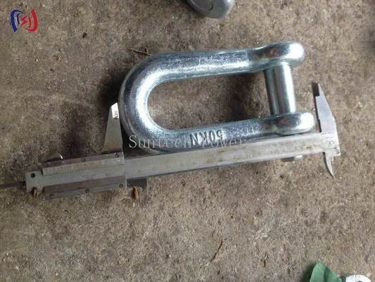 Gesmede GXK-sjorring met hoge sterkte voor hoogspanningslijnconstructie met 100 mm schijfbreedte en 8-23 mm OPGW-diameter