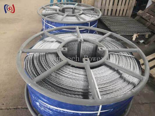Hexagon 12 Strengen Gegalvaniseerde Anti Twist Wire Rope Kabel Pilot Wire Rope