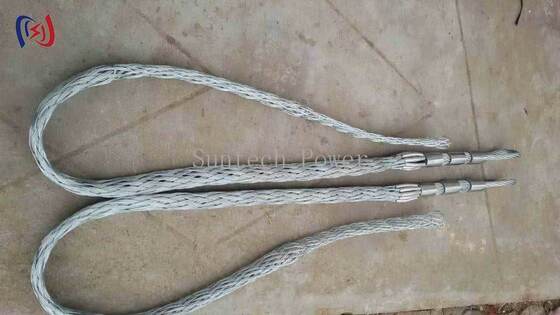 Flexibele en Sterke Geleider Mesh Sokverbindingen met Trillingsbestendigheid voor Bovengrondse Elektriciteitsleidingen