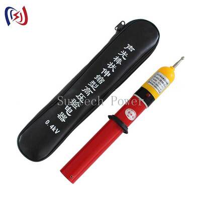 Hoogspannings-elektroscoop voor live-lijn testen met een nominale spanning van 10-500KV en contactloze werking voor duidelijke spanningsindicatie