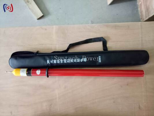 Hoogspannings-elektroscoop voor live-lijn testen met een nominale spanning van 10-500KV en contactloze werking voor duidelijke spanningsindicatie