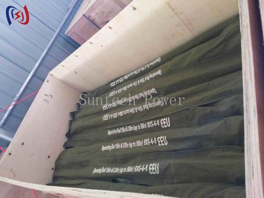 Professionele 10-500KV nominale spanning schakelaarstaaf met 3-8M totale lengte en 3-4 knoopnummer voor veilige werking