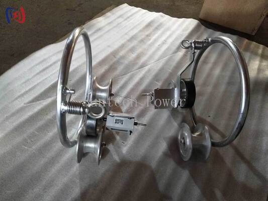 Draagbaar Conductor Lengtemeting Apparaat voor Veldgebruik met Maximale Kabeldiameter 50mm