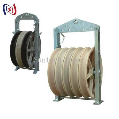 Robuuste 660-serie spanblok voor het trekken van grote diameter transmissieleidingsdraden onder hoge spanning