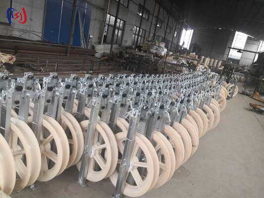 Robuuste 660-serie spanblok voor het trekken van grote diameter transmissieleidingsdraden onder hoge spanning