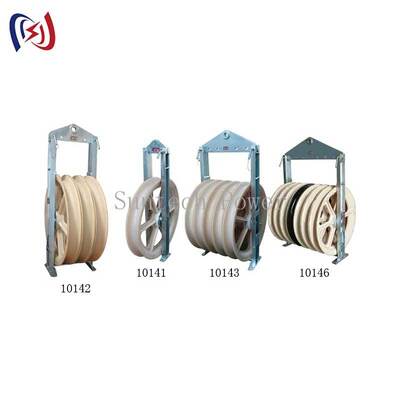 Heavy Duty 822 Serie Stringing Block met MC Nylon Sheave voor Installatie van Conductor met Hoge Capaciteit