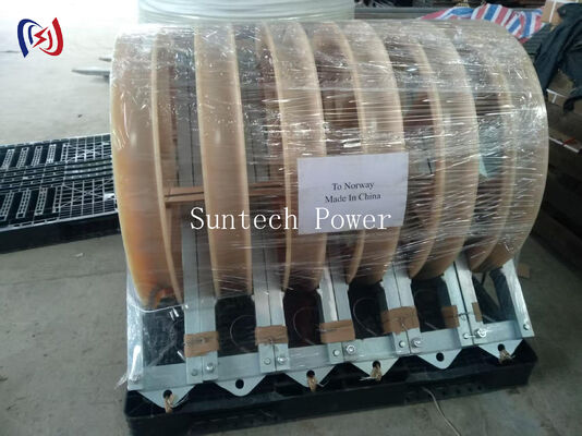 High Capacity 916 Series Stringing Block met MC Nylon Sheave voor 50-150KN Transmission Line Conductor Installation