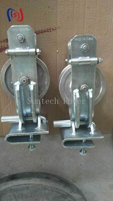 Skyward Drie-doel Stringing Block met 20KN nominale belasting, drie operationele modi, en Aluminium Sheave voor installatie van luchtlijnen