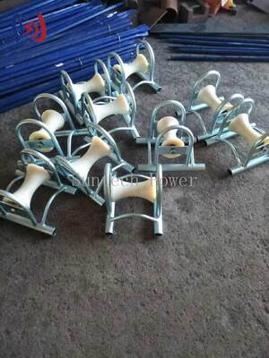 5KN nominale belasting kabel grondroller met gegoten aluminium drager voor ondergrondse installatie